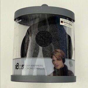 Woolrich Black Ear Warmers